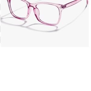 Purple Clear blue light blocking glasses for women men (348)